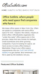 Mobile Screenshot of officesublets.com